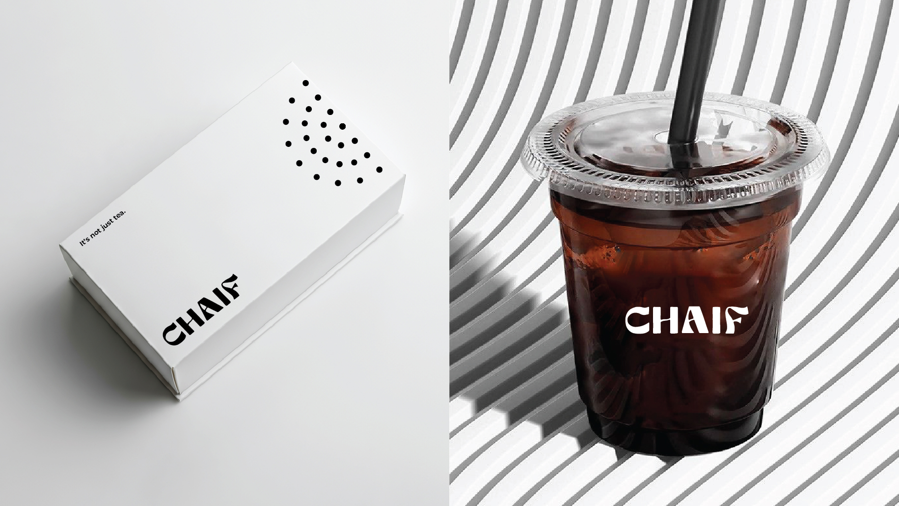 Chaif tea brand identity and packaging