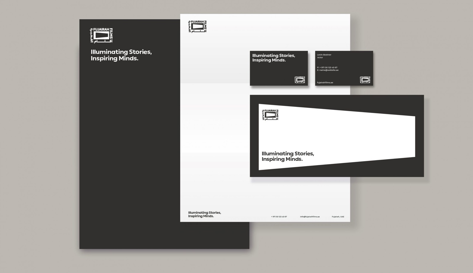 Fujairah Films brand identity