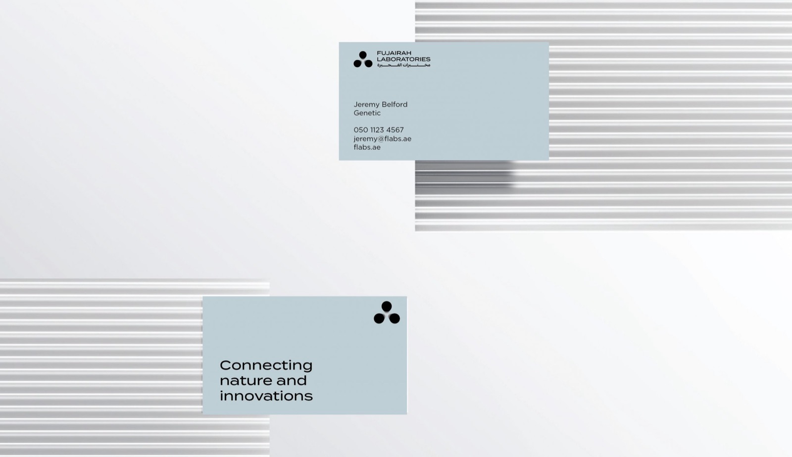 Fujairah Laboratories brand identity