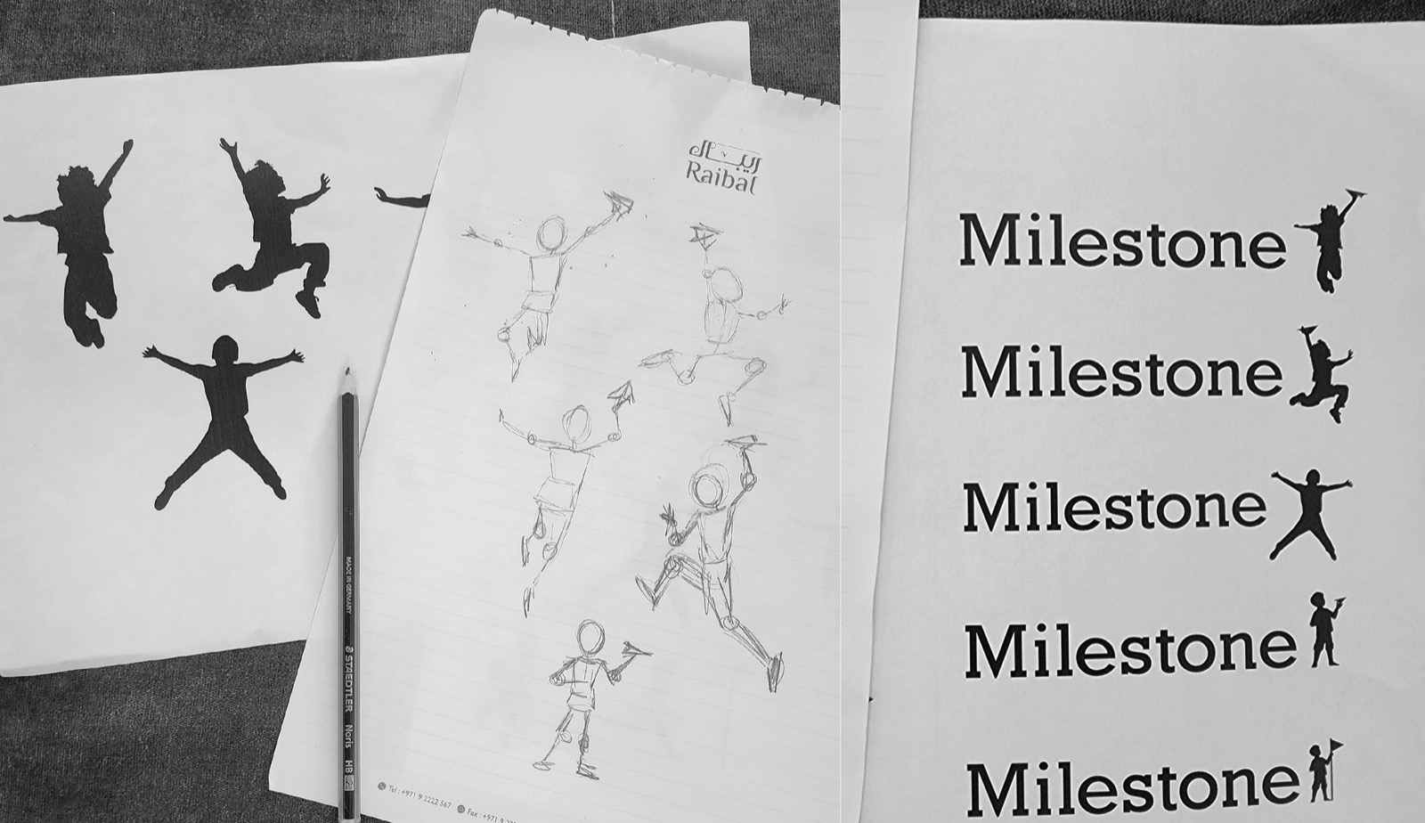 Milestone brand identity design