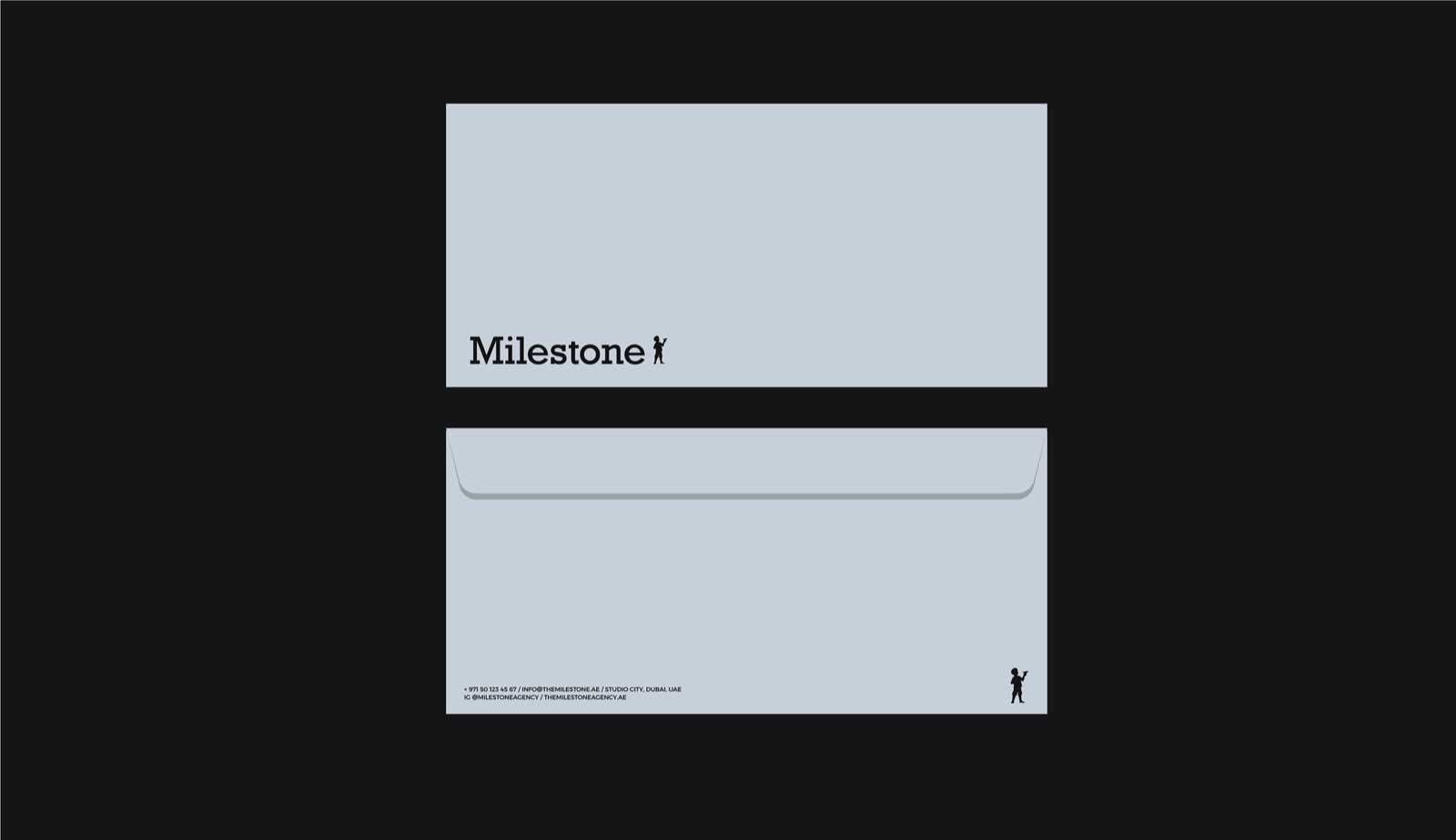 Milestone brand identity design
