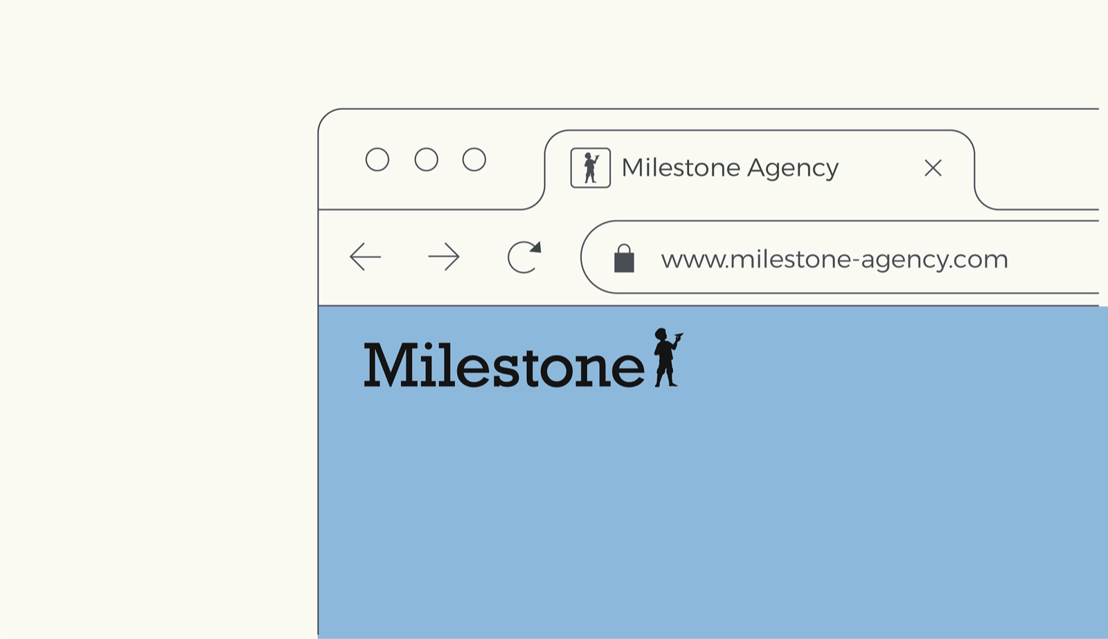 Milestone brand identity design