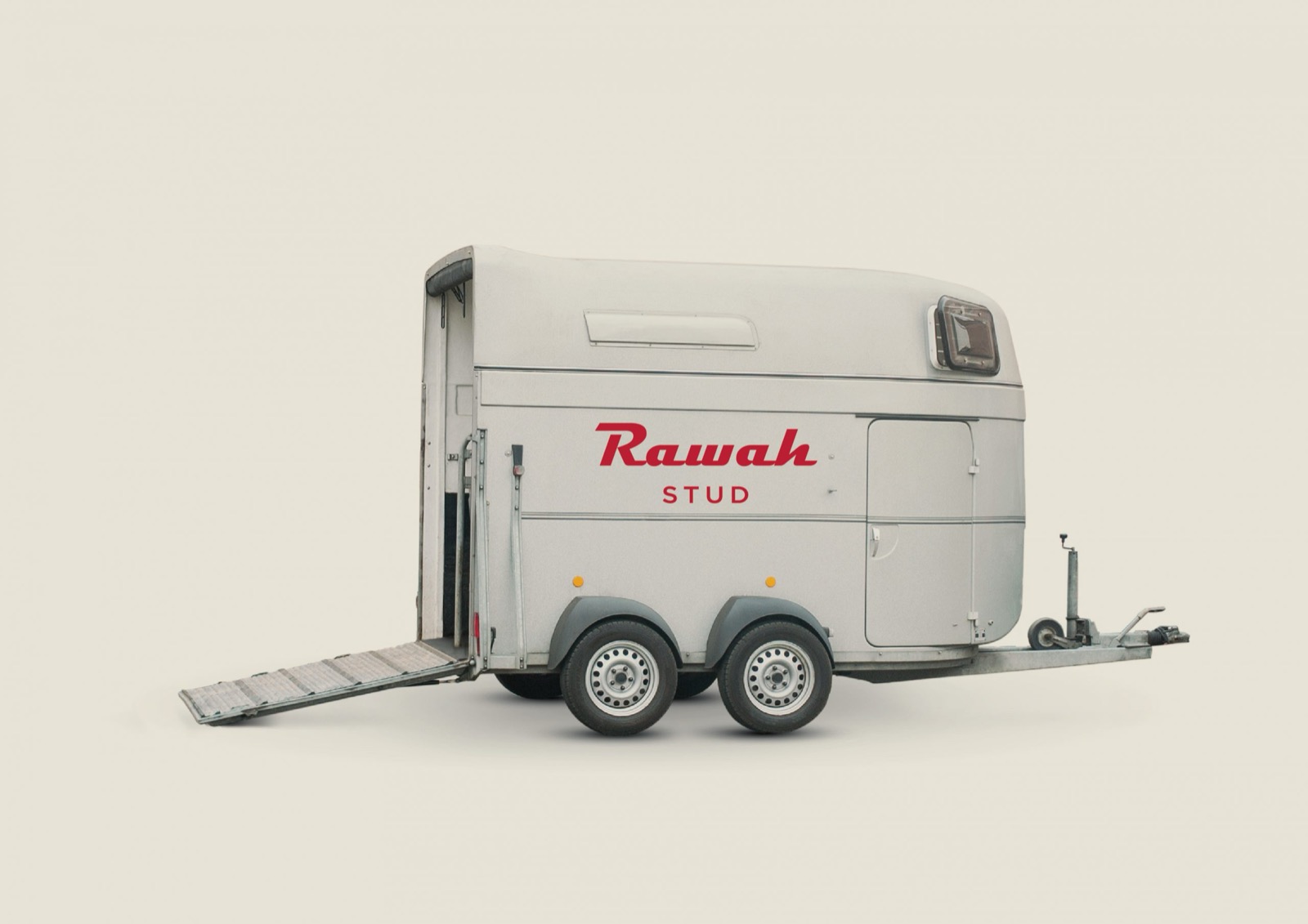 Rawah Stud equestrian brand identity