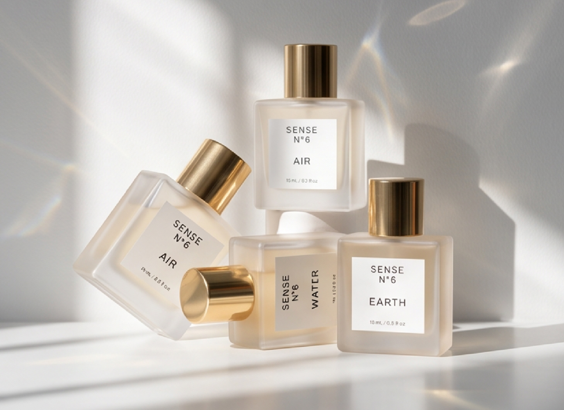 Sense No.6 perfume packaging