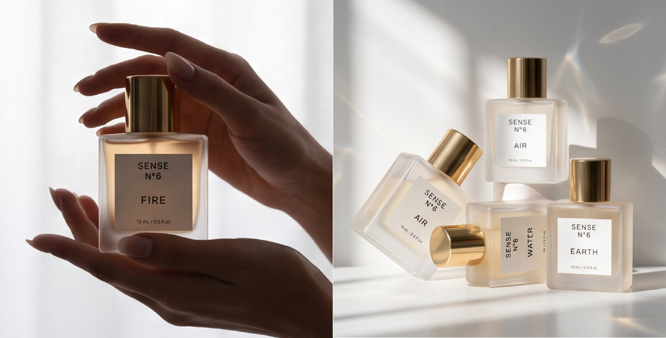 Sense No.6 perfume packaging