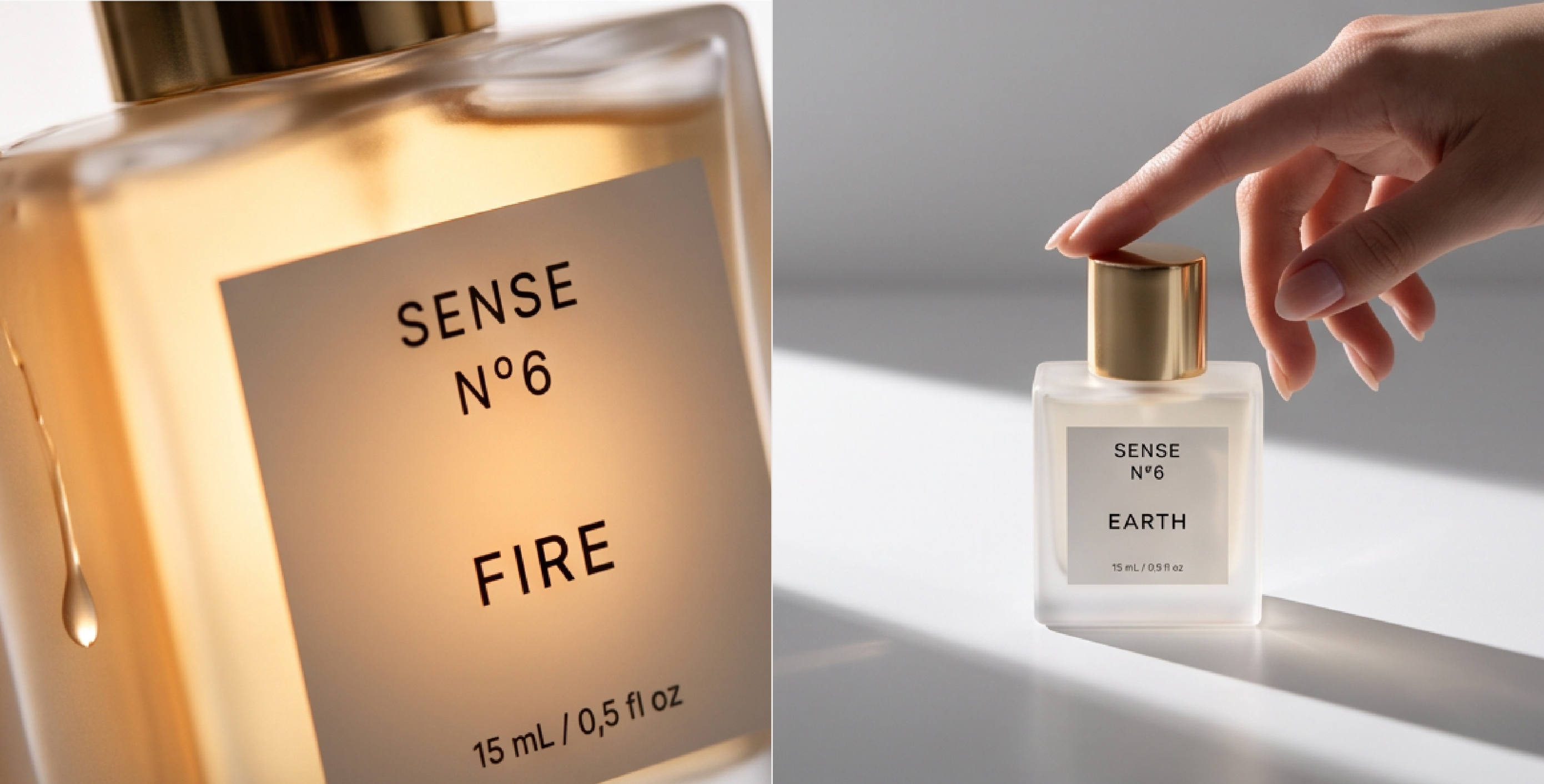 Sense No.6 perfume packaging