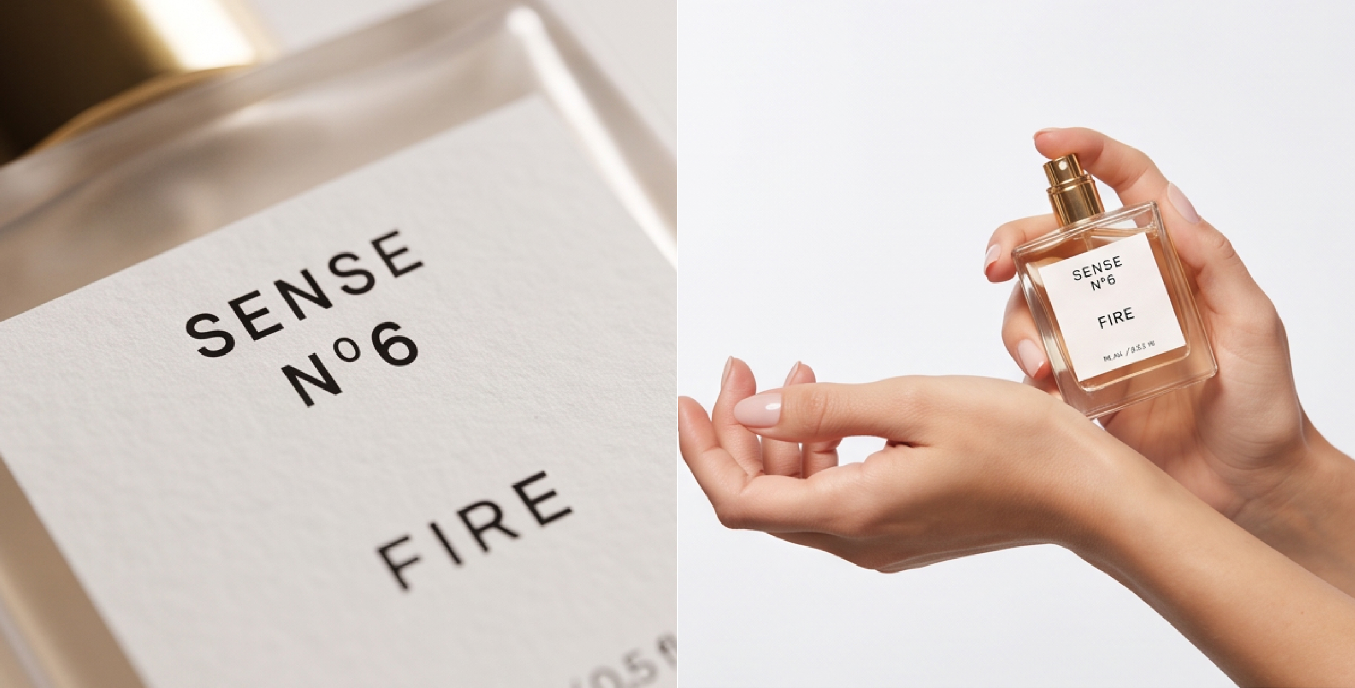 Sense No.6 perfume packaging