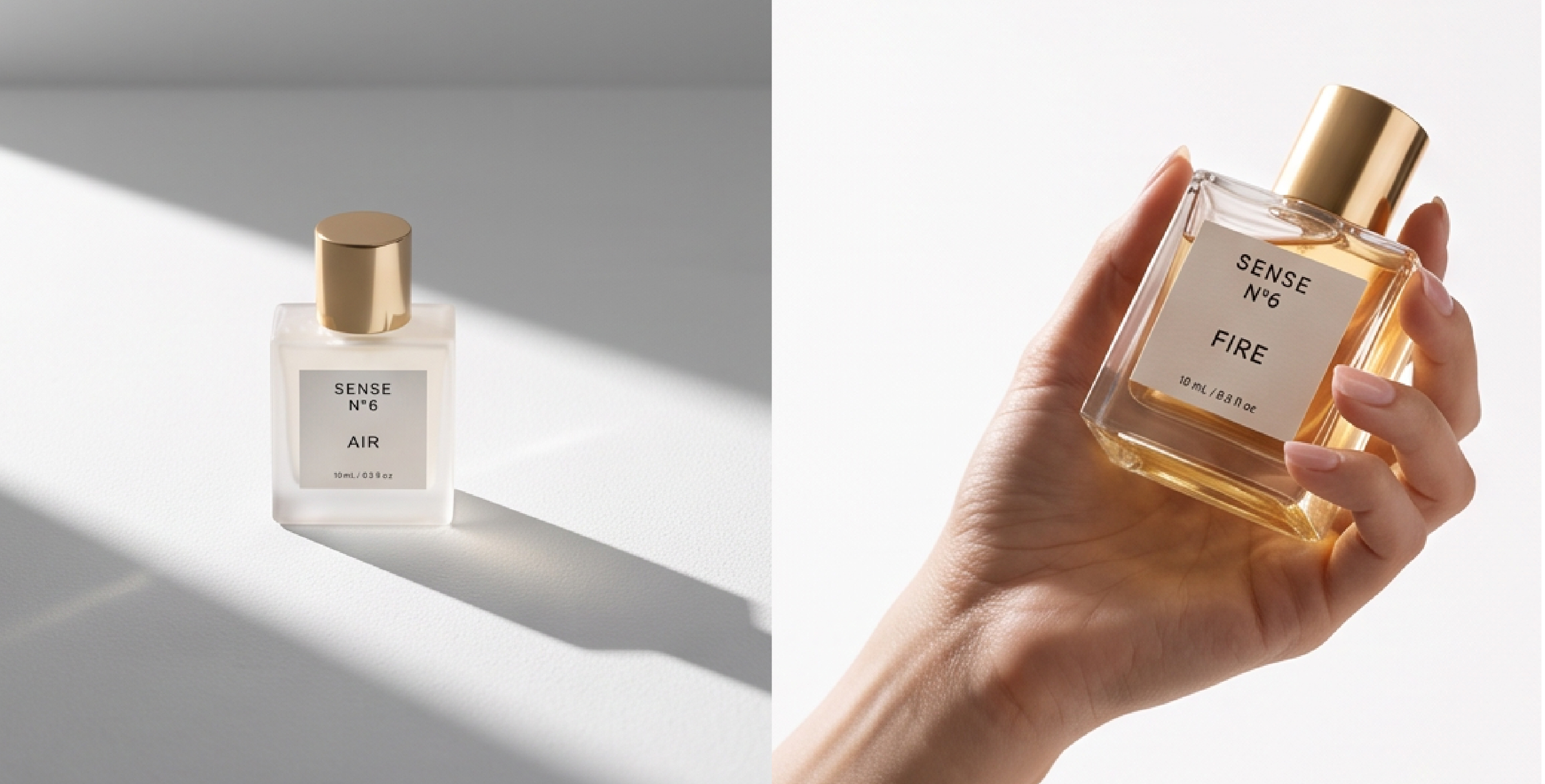 Sense No.6 perfume packaging