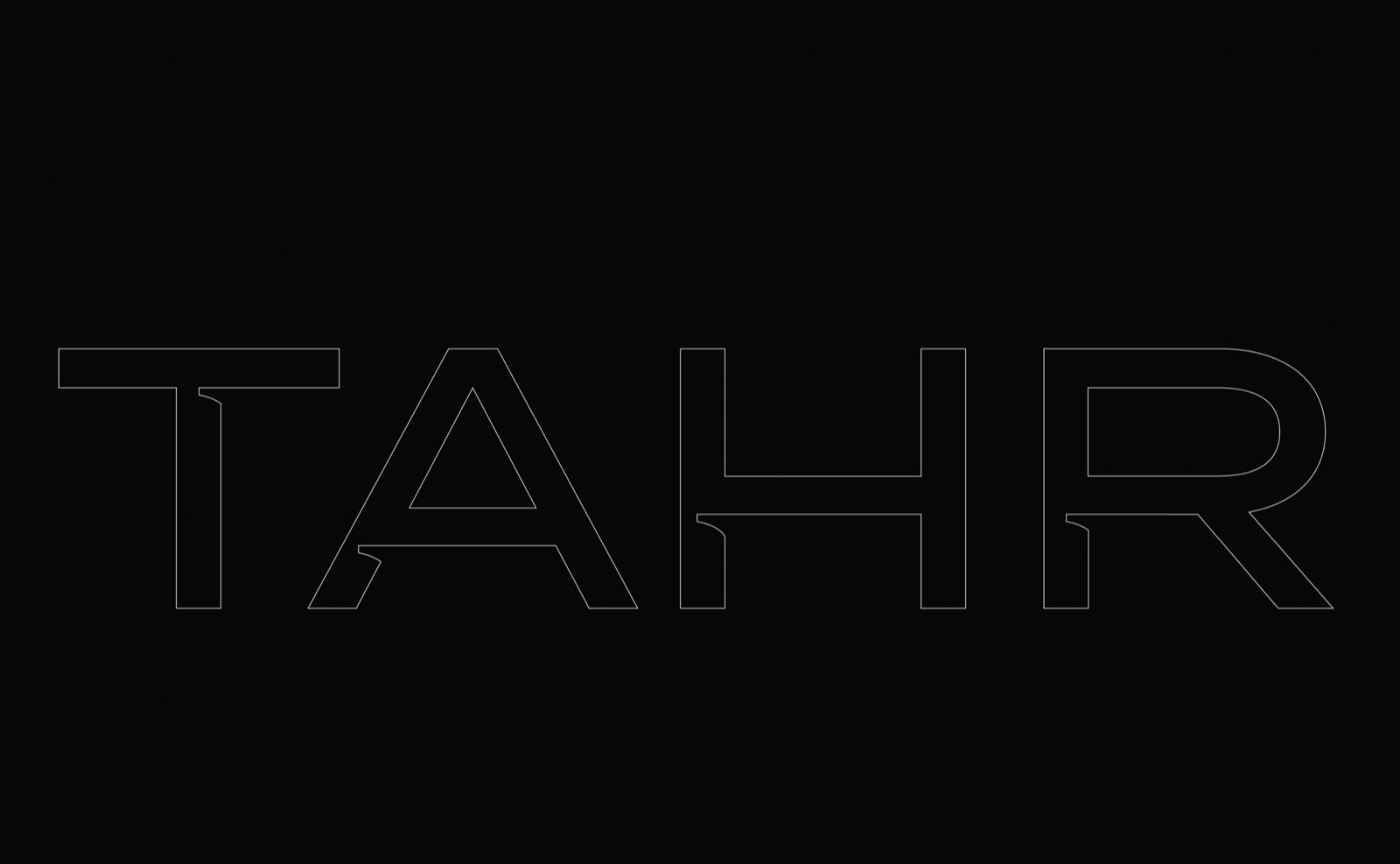 Tahr brand identity design